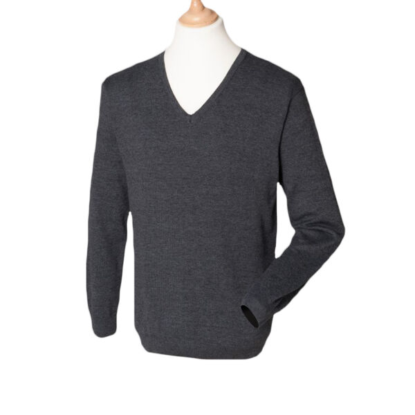 WMYC Men's V Neck Knitted Sweater (H720) Thumbnail