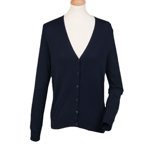 WMYC Women's Lightweight V Neck Cardigan (H726) Thumbnail